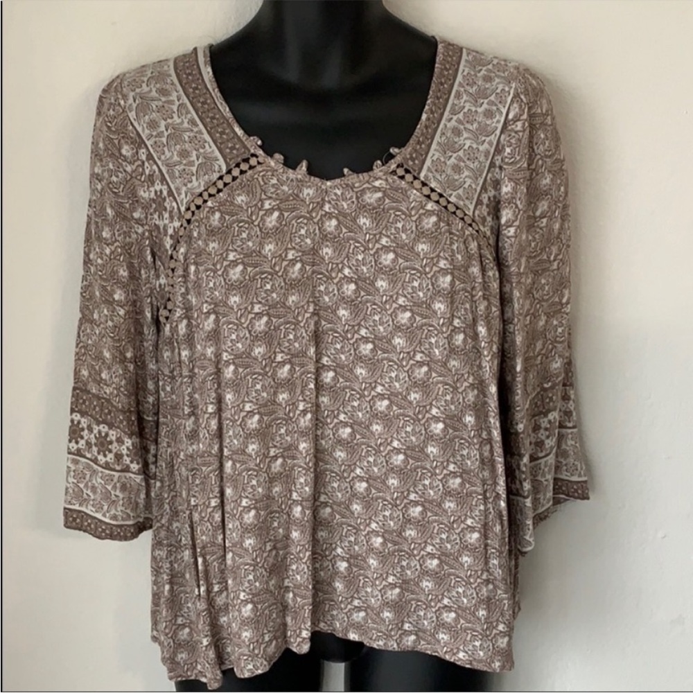 Anthropologie Patterned‎ Top